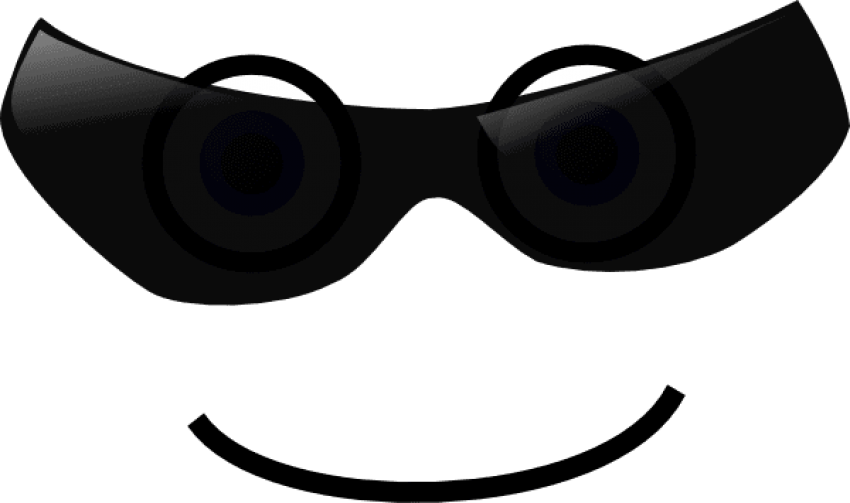 Stylized menacing eyes with sharp brows and glowing pupils against a black background.
