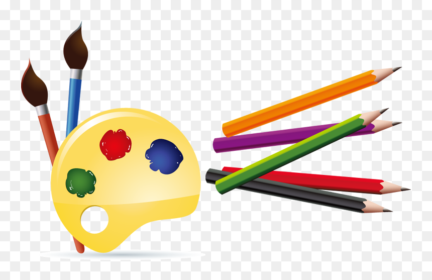 Art Supplies PNG Transparent Images Free Download, Vector Files