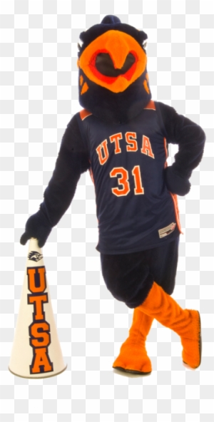 UTSA Roadrunner Mascot - Official University of Texas at San Antonio Spirit Icon