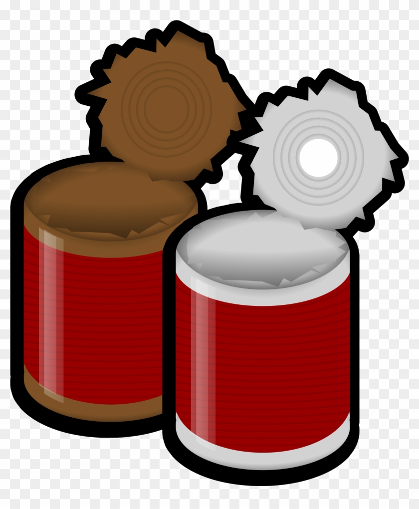 Clipart Of Cans Of Food | Free Images at Clker.com - vector clip - Clip ...