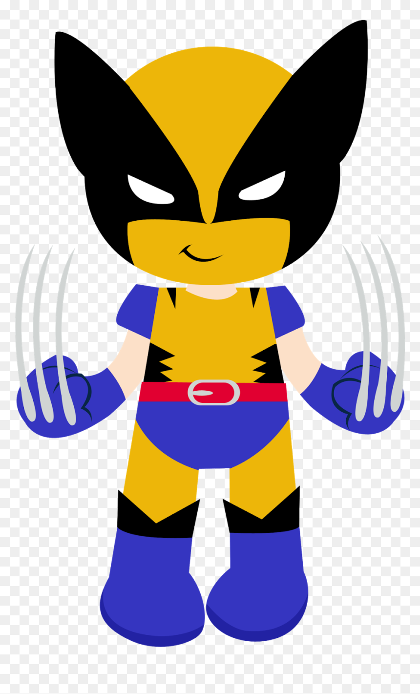 Wolverine Clip Art - Marvel Heroes - Free Transparent PNG Clipart ...