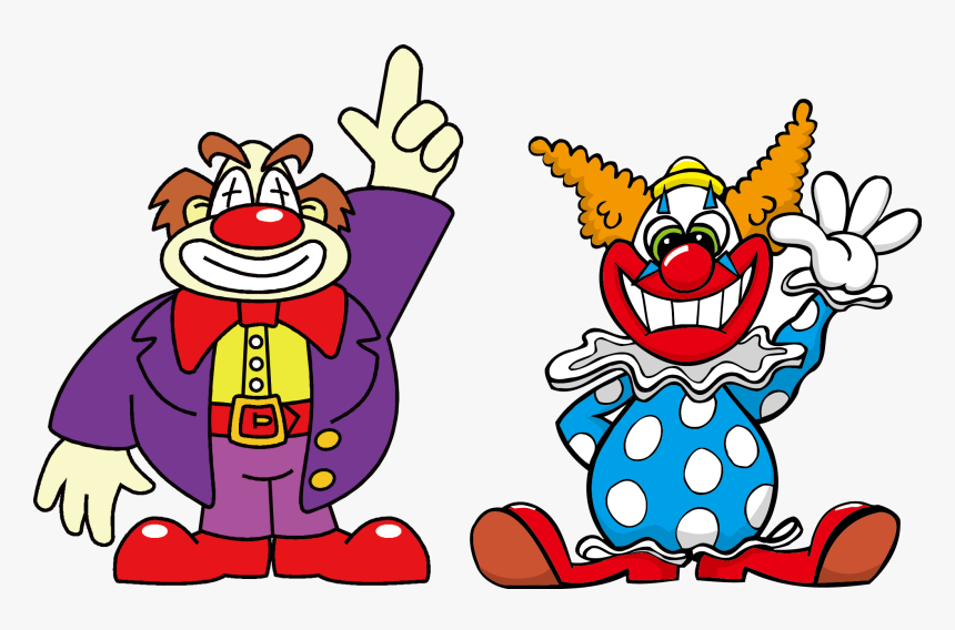 Fun Clown Illustration for Kids’ Entertainment & Party Themes