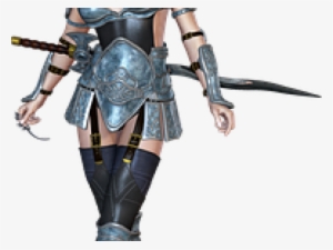 Fantasy Warrior Character with Dual Swords - High-Resolution Art Asset