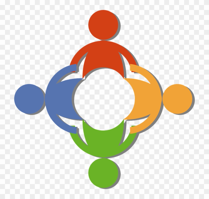 Team Collaboration Icon - Visual Symbol of Unity and Partnership