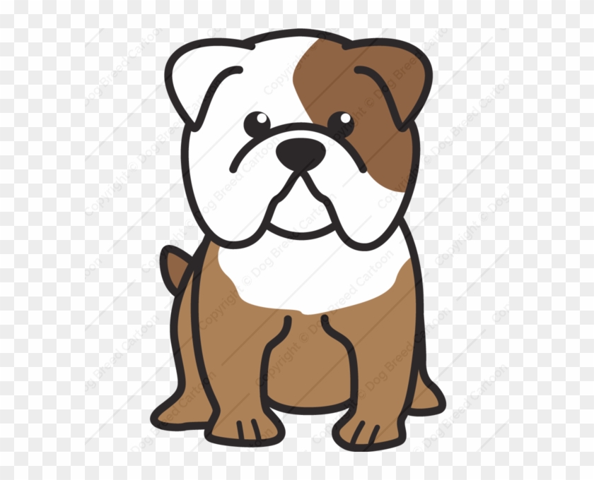 Adorable Bulldog Cartoon Illustration - Free PNG Download