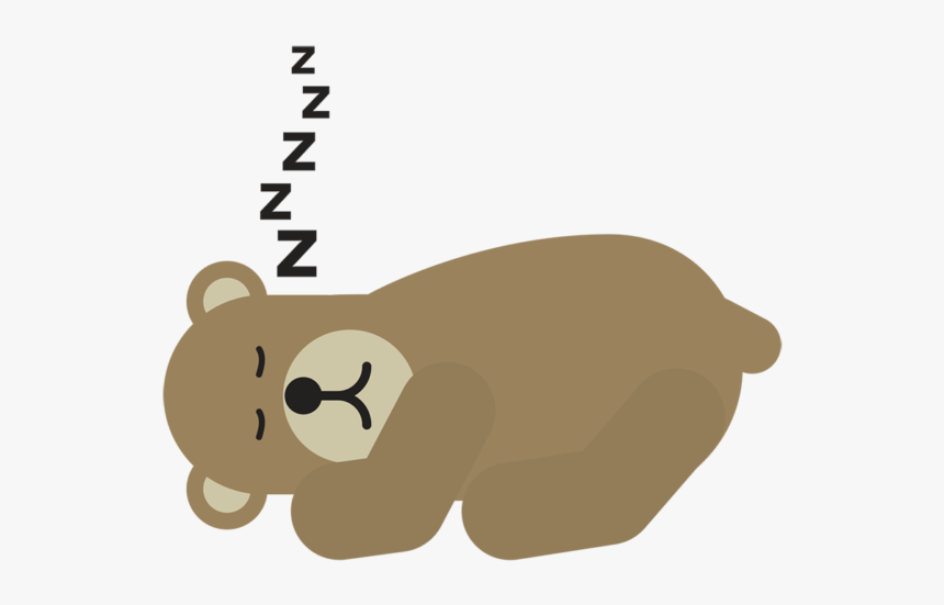sleeping bear clip art