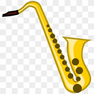 Saxophone Illustration - Free Download for Music & Education Sites