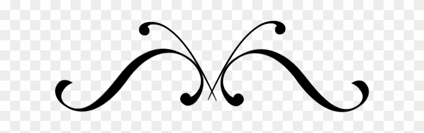 Elegant Scroll Divider SVG - Free Decorative Element for Web Design
