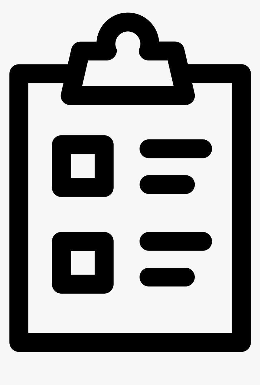 Checklist Icon - Downloadable SVG for Task Management & Forms