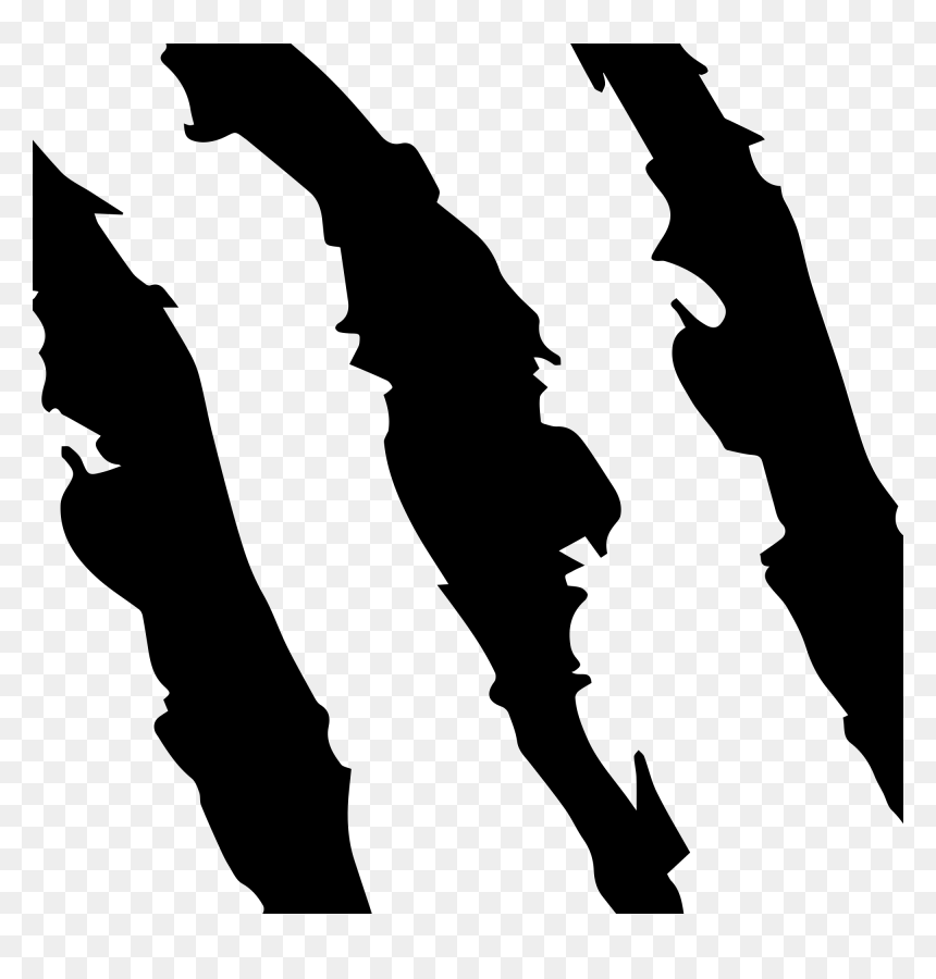 claw marks - Clip Art Library