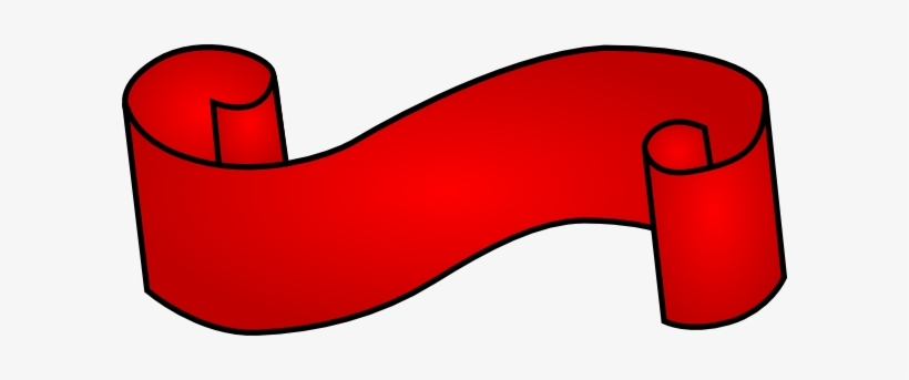 Red Ribbon Banner Clipart - Free Download for Awards and Celebrations