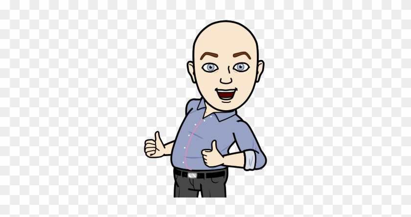 Friendly Cartoon Character Giving Thumbs Up - Positive Engagement Visual
