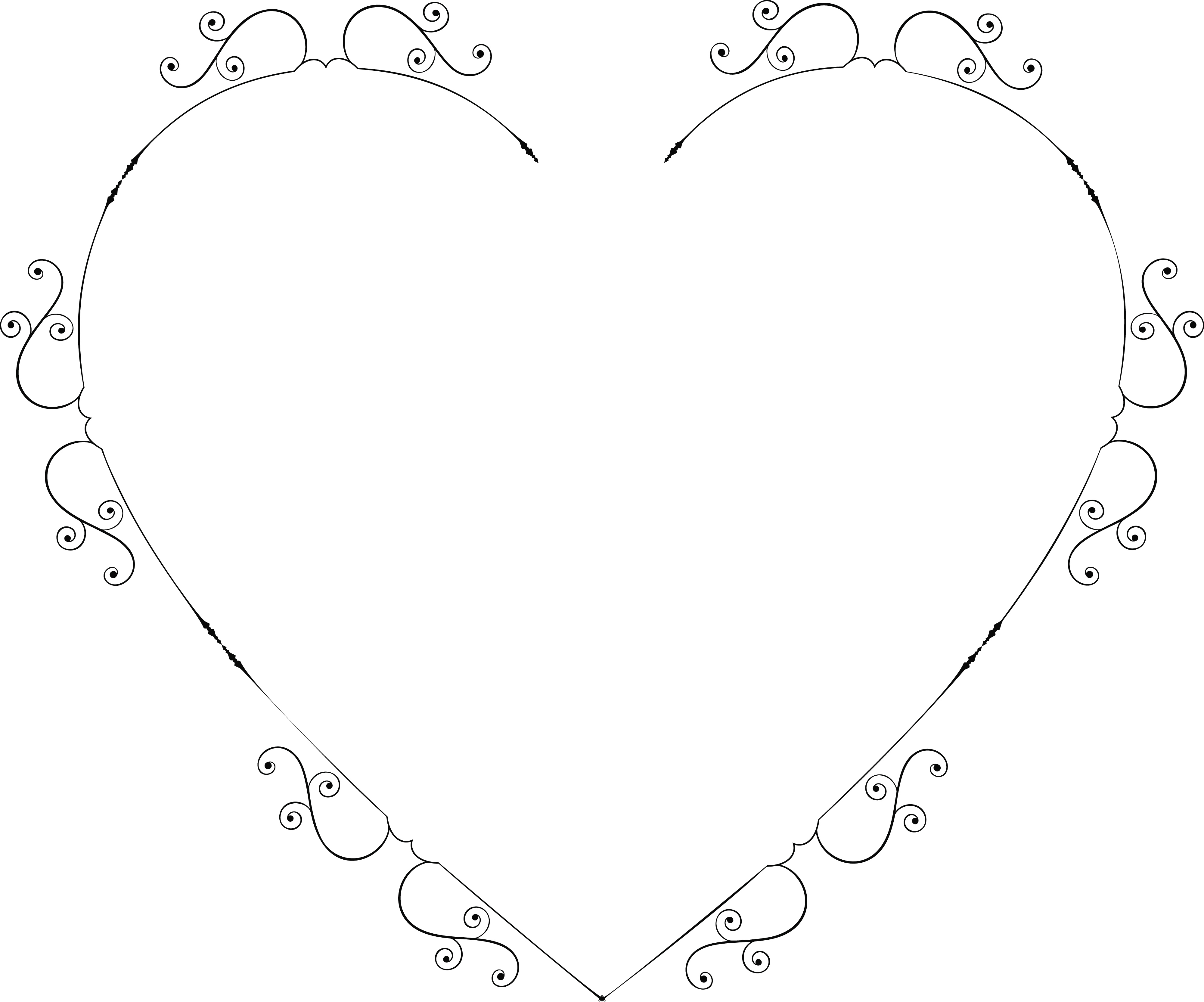 Heart Swirls Clipart Free Clipart Images 2 - Clipart Library - Clip Art 