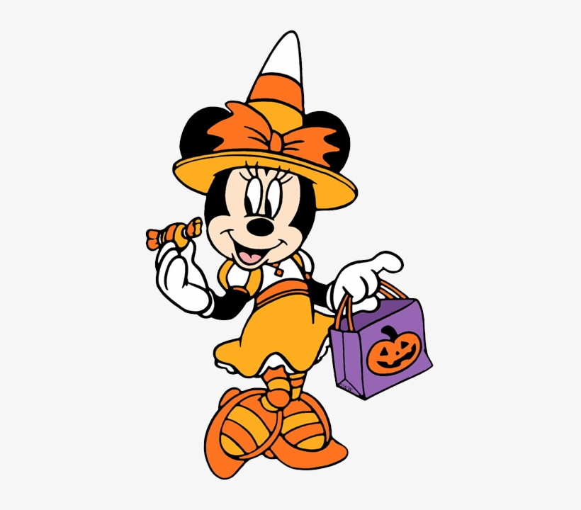 Minnie Mouse Halloween Costume Clipart - Free Download & Usage