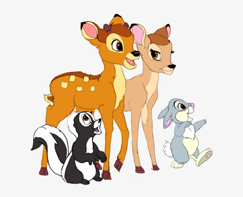 Bambi + Faline by KingSimba on DeviantArt - Clip Art Library