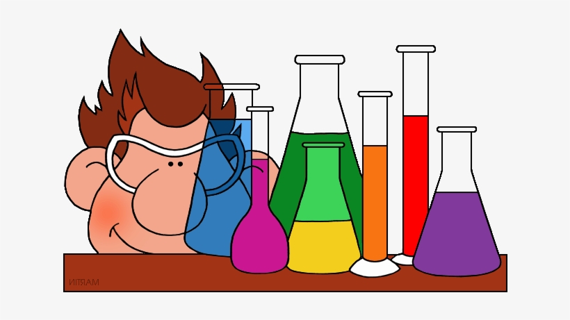 Fun Science Lab Illustration for Educational Websites