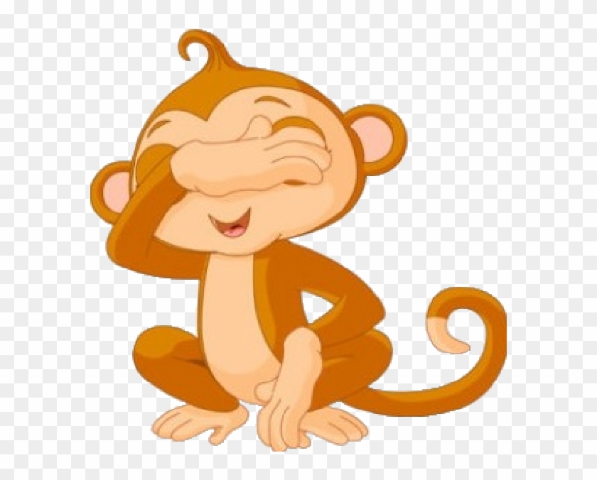 Cute Monkey Cartoon - Free PNG Clipart for Kids & Education
