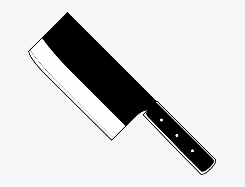 black knife clip art