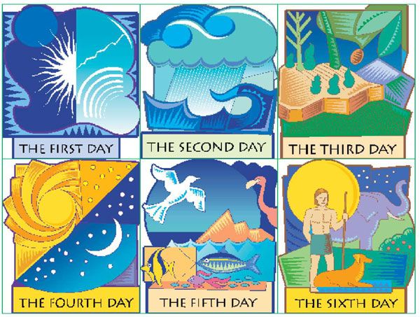 The Six Days of Creation - Illustrated Biblical Timeline