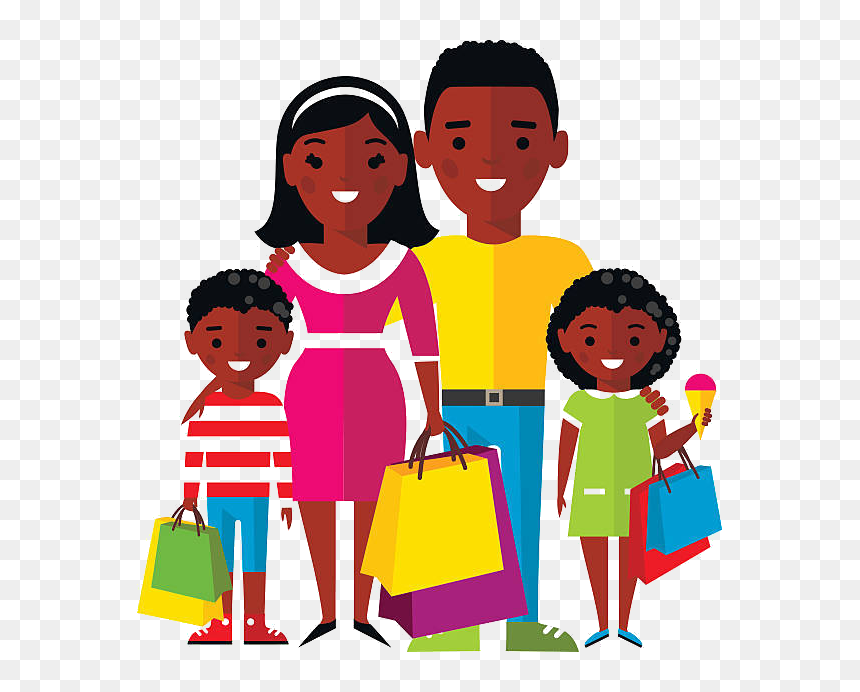 african american family pictures clip art