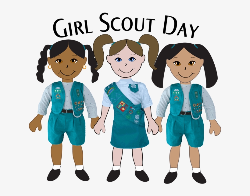 Girl Scout Salute Illustration Royalty Free SVG, Cliparts, Vectors ...