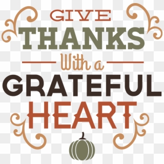 Be grateful and give thanks Royalty Free Vector Image
