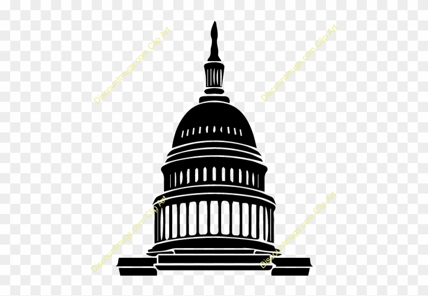 Dome Clipart Capitol Building Dome - Capital Vs Capitol - Free - Clip 