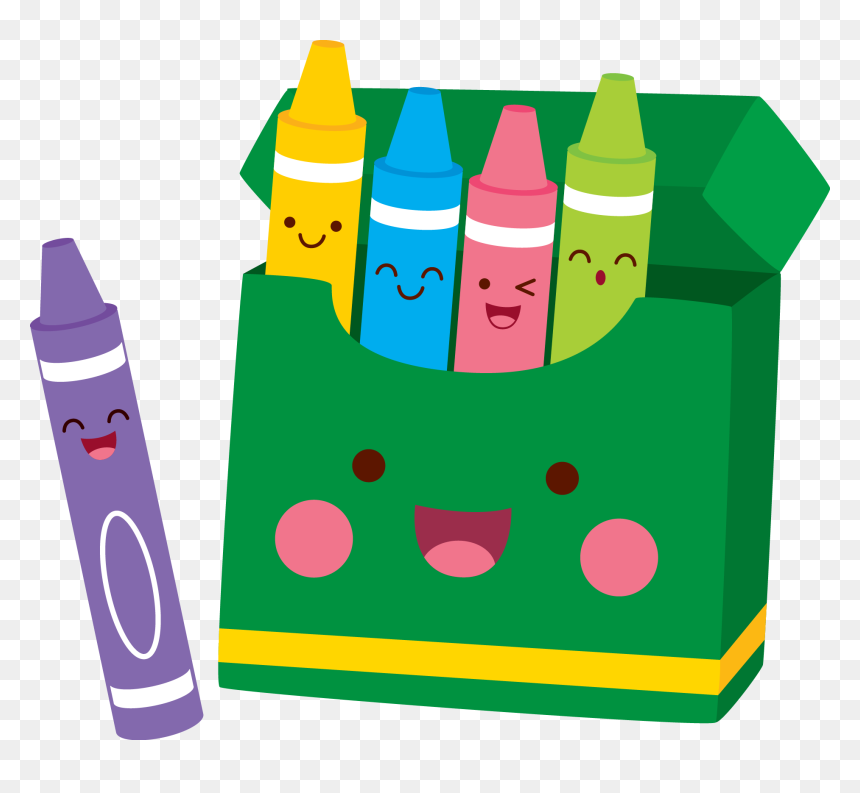 Back to School Crayon Box (Pattern)} Printables Crayon Clip Art