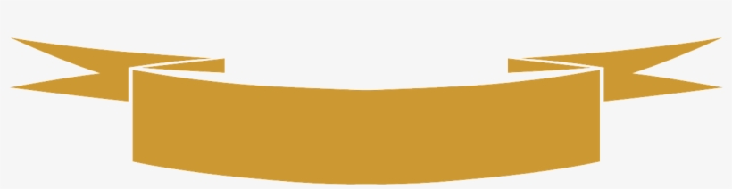 Gold Ribbon Banner SVG - Decorative Header Element for Web Design