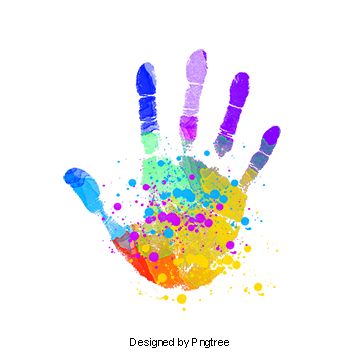 Kids Finger Painting Coloring Fingerpaint Child Art PNG, Clipart - Clip ...