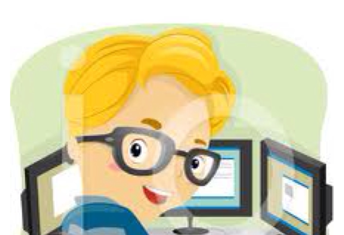 Professional Web Developer at Work - Creative Tech Illustration