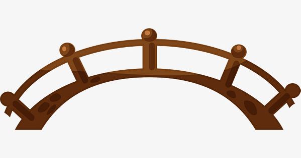 wood bridges - Clip Art Library