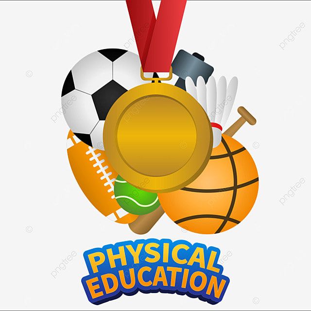 Physical Education Clipart Vector Gold Medal Physical Education Clip 