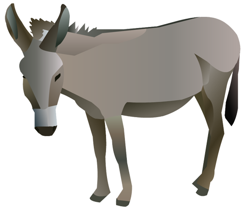 Burro Em Movimento Clipart PNG , Clipart De Burro, Burro, Clip Art Burro  Imagem PNG e PSD Para Download Gratuito