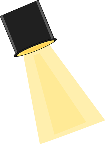 Spotlight Illustration - Vector Graphic for Stage, Presentation, or Highlight Design