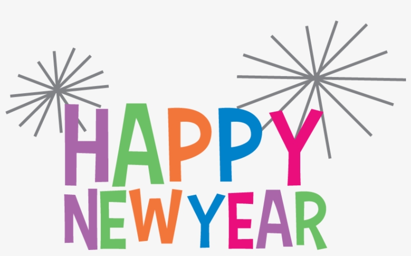 Happy New Year Celebration Graphic | Festive Greeting Image