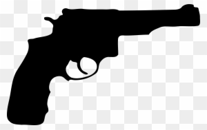 Revolver Silhouette Image - Free PNG Download for Design & Web Use