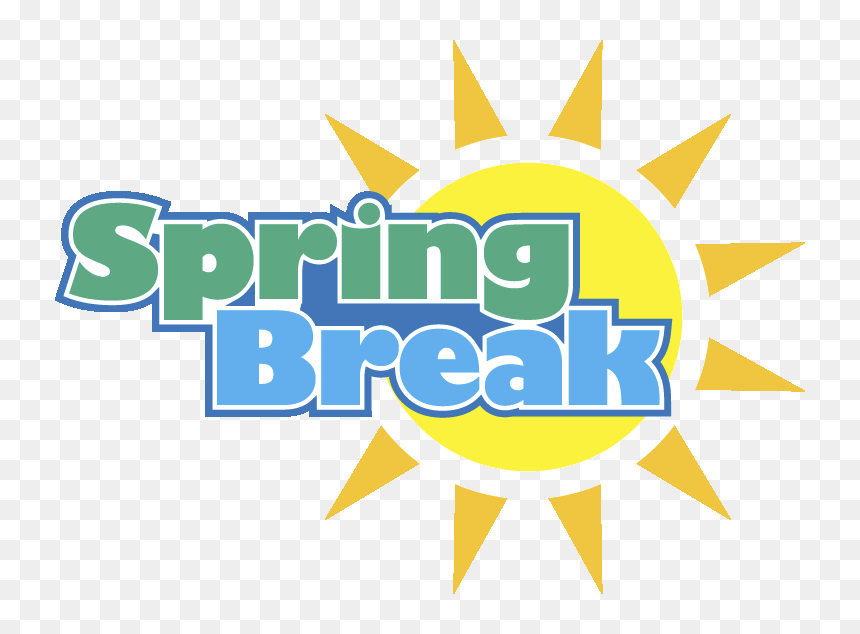Happy Spring Break - Enjoy Your Spring Break - Free Transparent - Clip ...