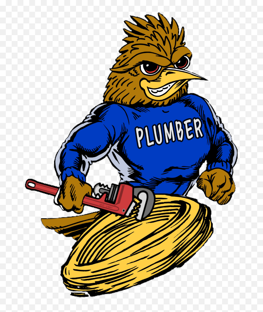 Professional Plumber Mascot - Bold & Trustworthy Branding Visual