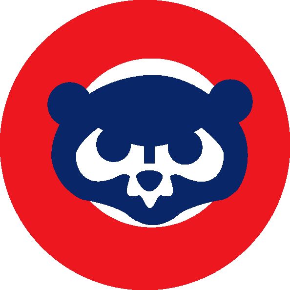Stylized blue bear head logo with white facial features inside a red circle.