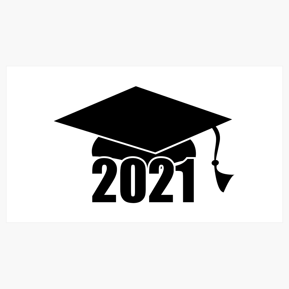 Class of 2021 Graduation Cap Icon - Free Download & Usage
