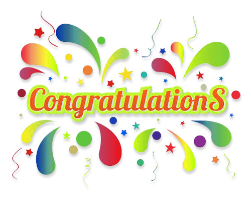 Congratulations Celebration Graphic - Free Download & Usage Guide