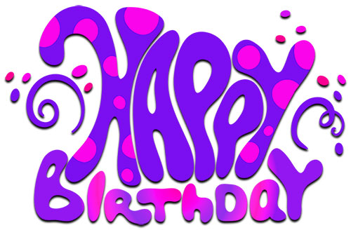 Happy Birthday Graphic - Free Downloadable Celebration Clipart