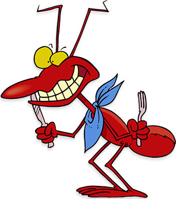 Fun Cartoon Ant Character - Free Clipart for Kids & Education