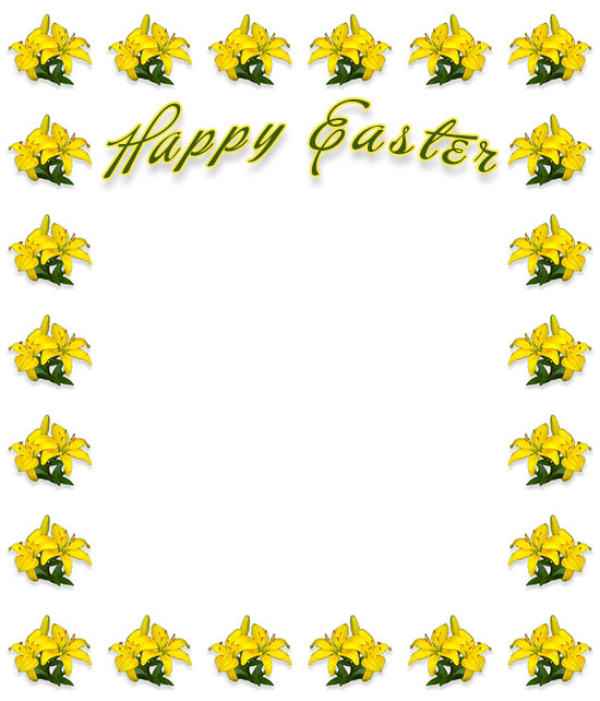 Free Vector | Cute easter rabbit frame, green background vector - Clip ...