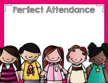 Perfect Attendance Certificate Template for Students