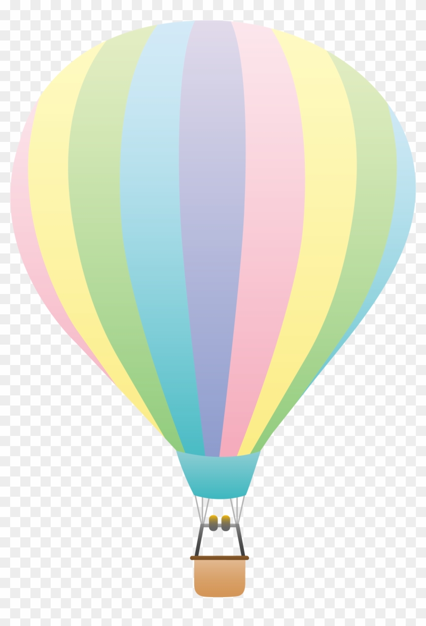 Colorful Hot Air Balloon Clip Art - Colorful Hot Air Balloon Image ...