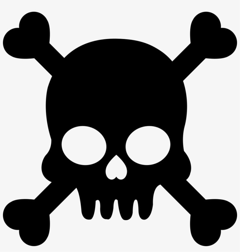 Skull and Crossbones Symbol - Universal Warning Icon for Hazardous Substances
