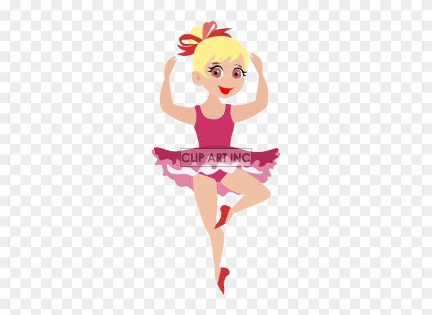 Girl Performing Ballet Silhouette - Girl Dancing Clipart PNG Image ...