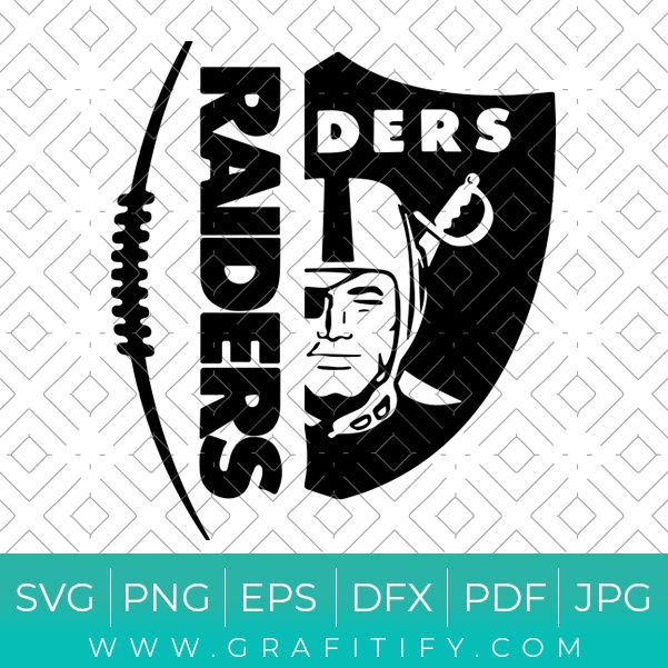 Oakland Raiders Svg, Clipart, Cutting File, NFL logo, NFL te - Clip Art  Library